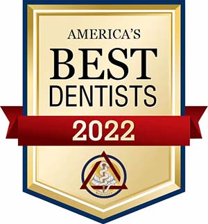 America's Best Dentist Award Badge